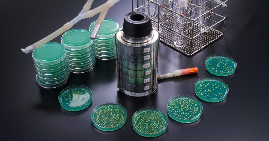 Bacterial & Viral filtration efficiency test at Nelson Labs