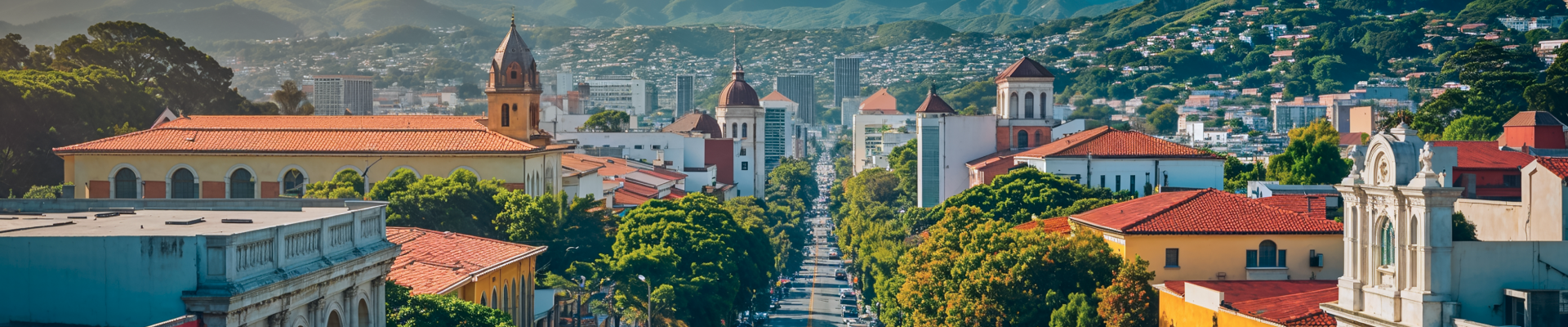 City scape of San Jose, Costa Rica