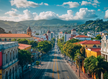 Cityscape in Costa Rica